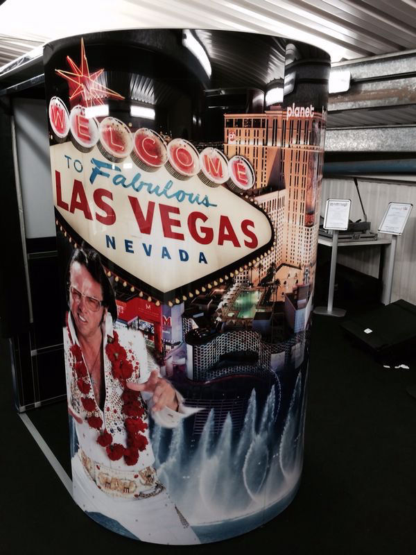 Viva Las vegas themed photo booth hire suffolk